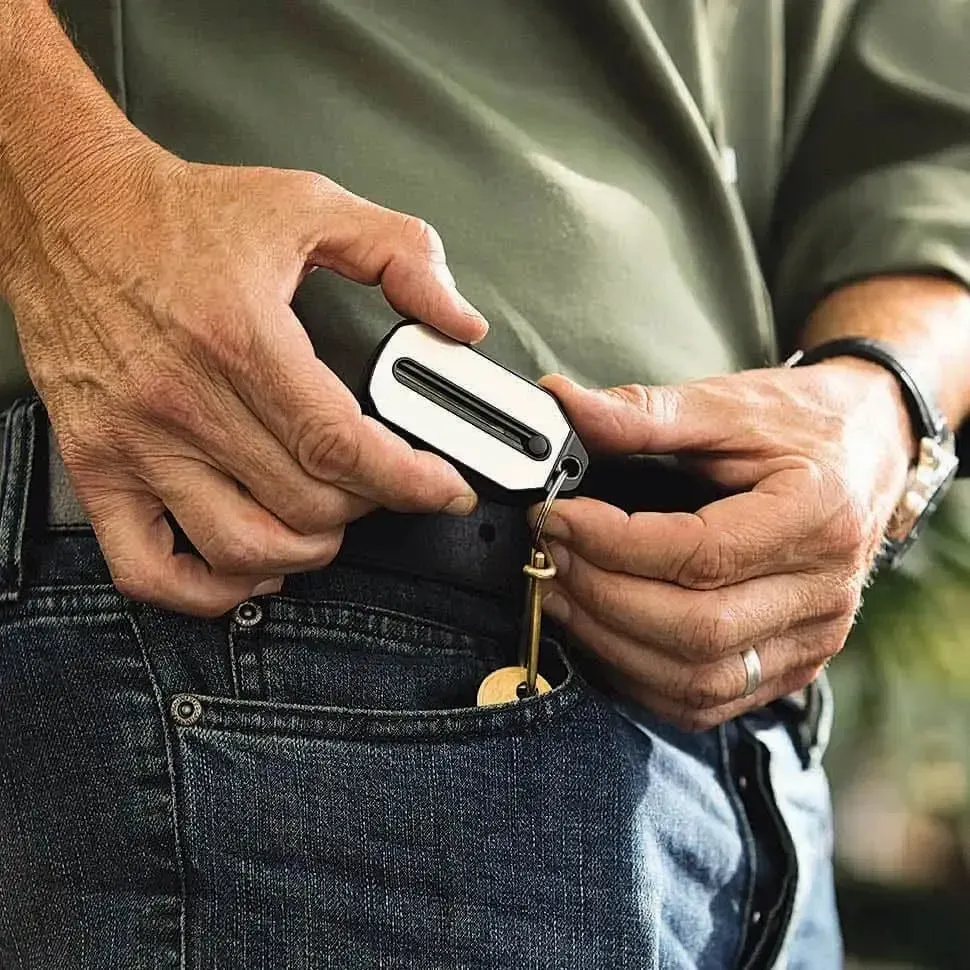 2-Pack Readers   Silver Keychain