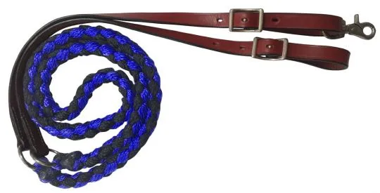8ft Nylon Braided Roping Reins