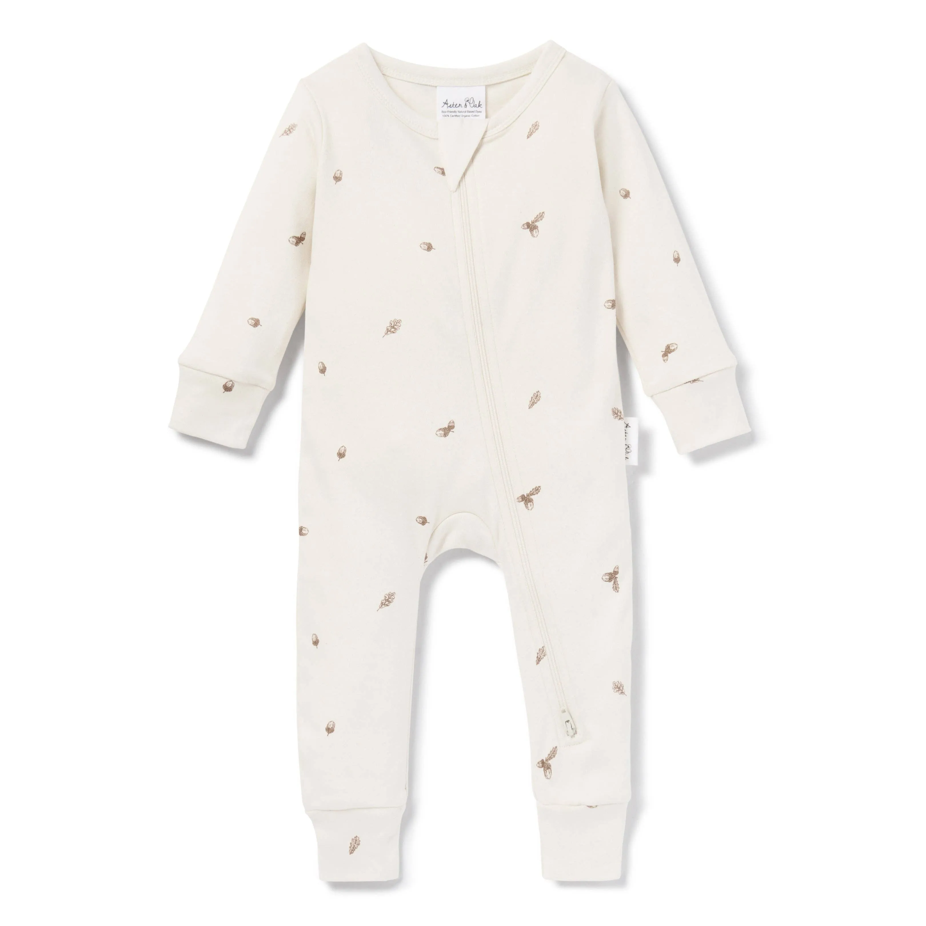Acorn Zip Romper