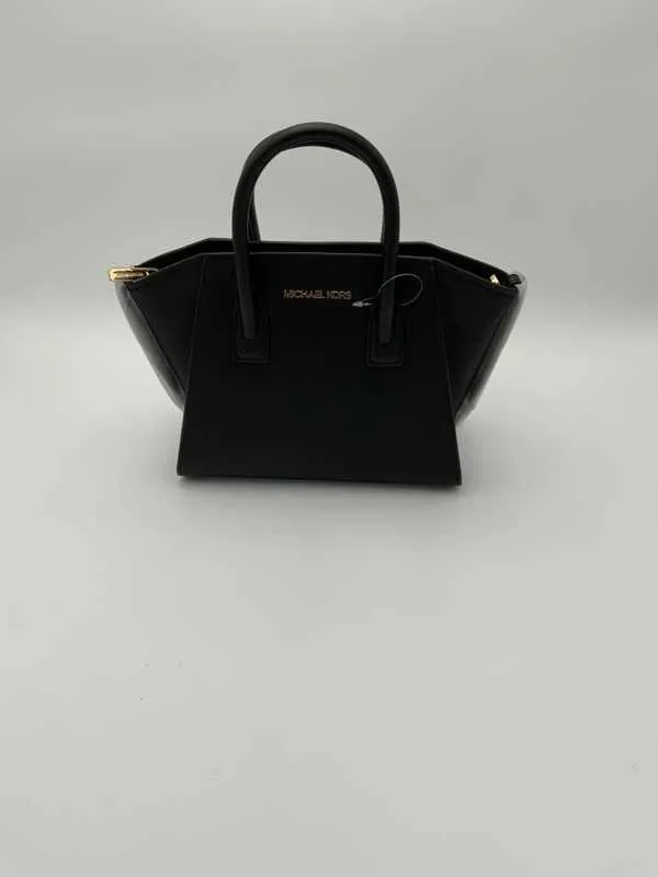 Avril Small Leather Top-Zip Satchel