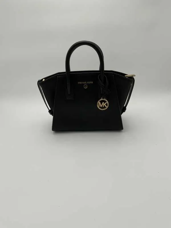 Avril Small Leather Top-Zip Satchel