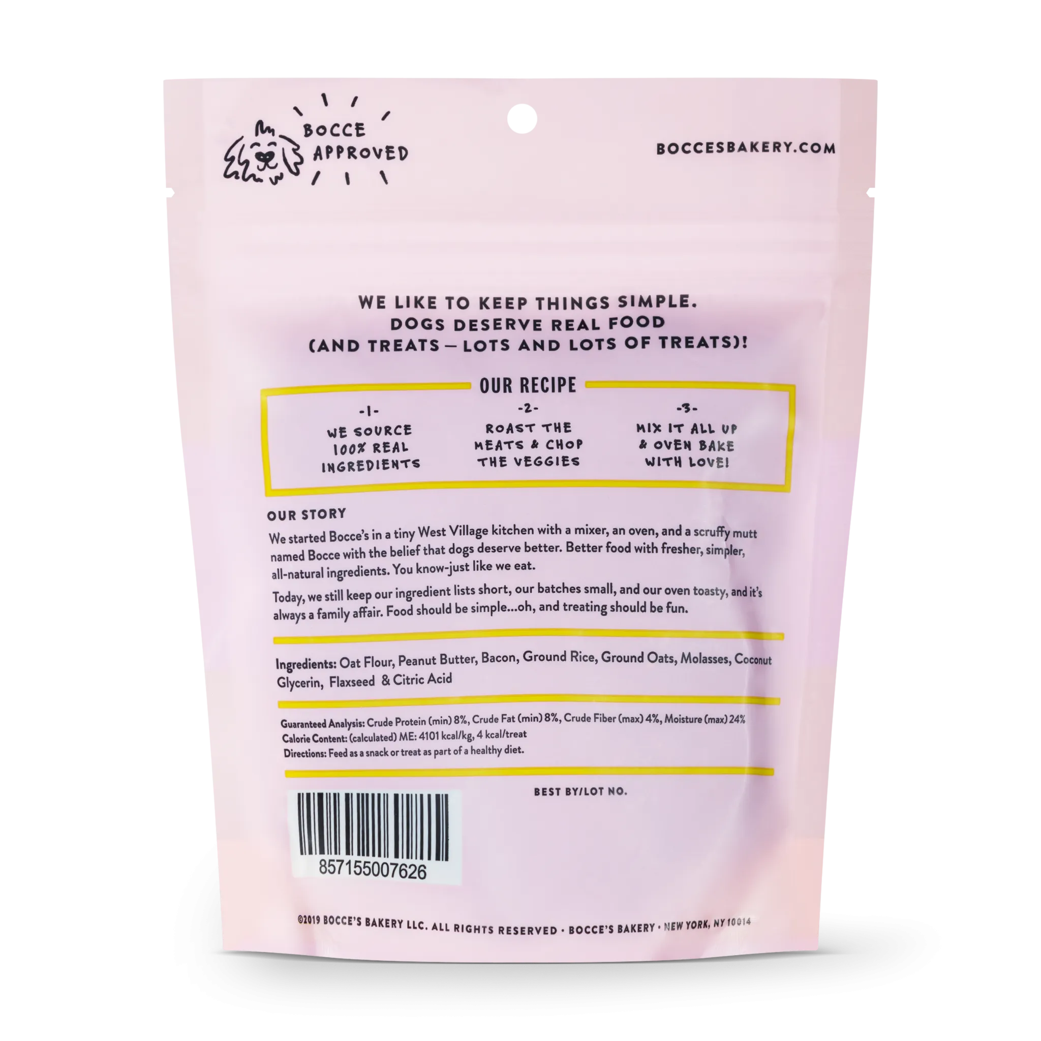 Bac N' Nutty Dog Training Treats