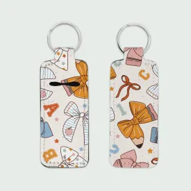 Back To School Lip Balm Holder Or Wristlet
