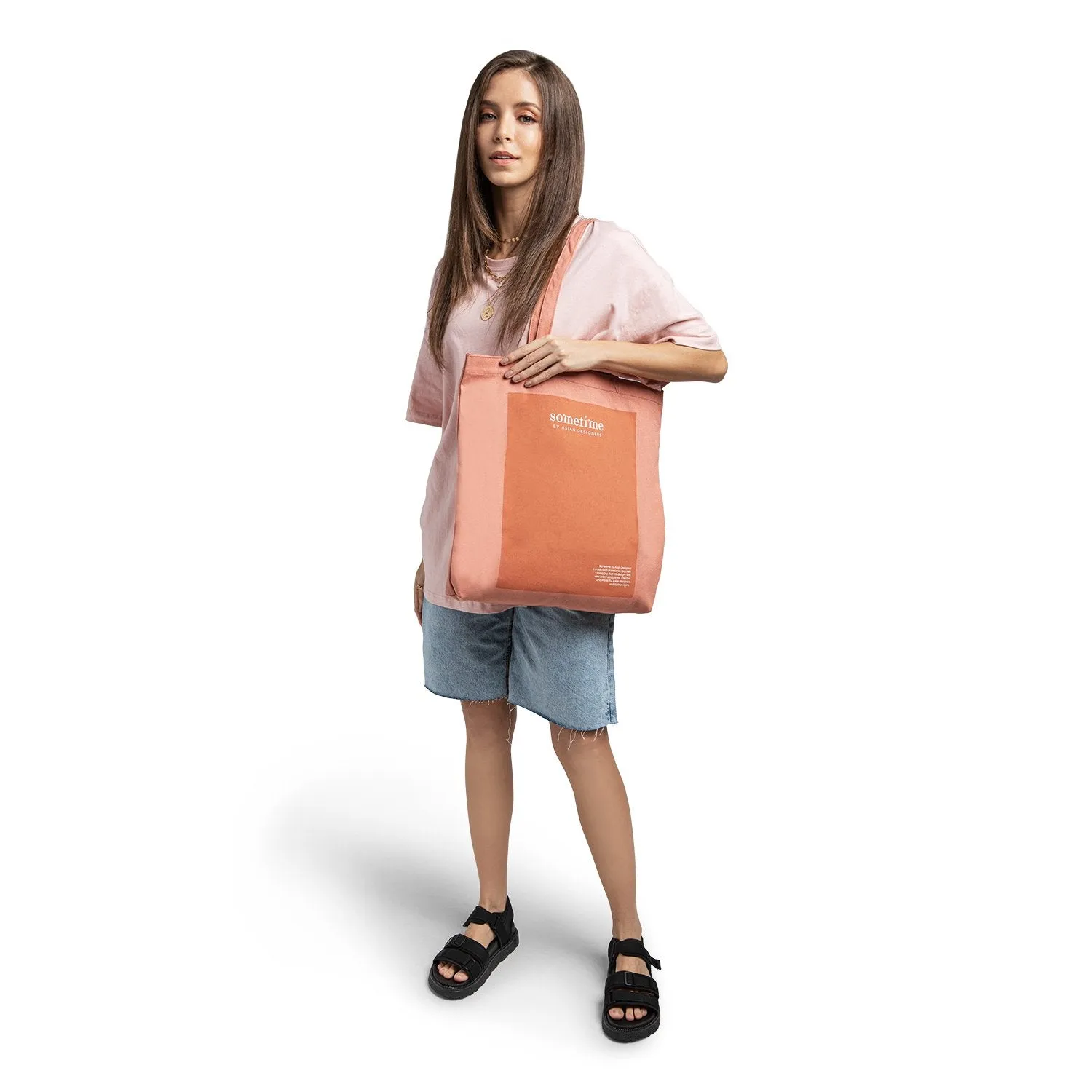 Basic Tote - Salmon