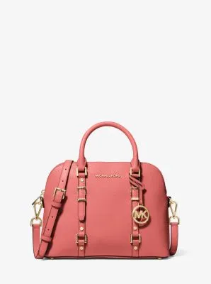Bedford Legacy Medium Pebbled Leather Dome Satchel