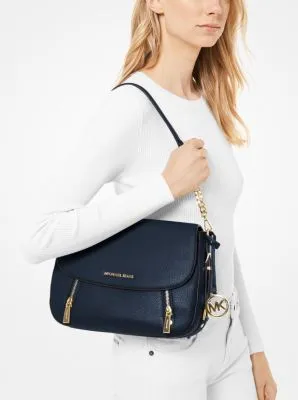 Bedford Legacy Medium Pebbled Leather Shoulder Bag