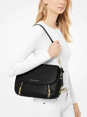 Bedford Legacy Medium Pebbled Leather Shoulder Bag