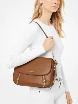 Bedford Legacy Medium Pebbled Leather Shoulder Bag