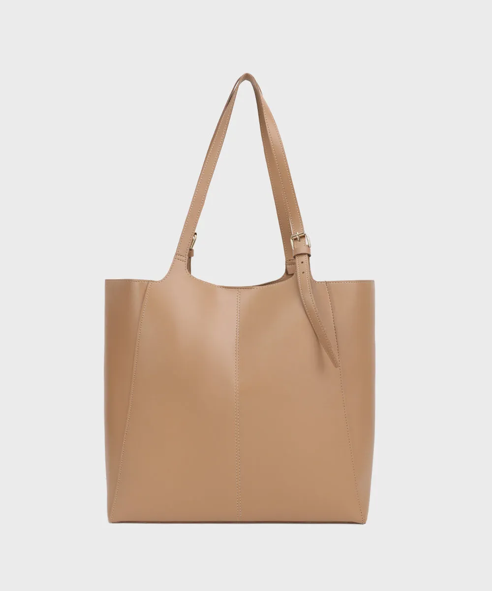 Beige Tote Bag