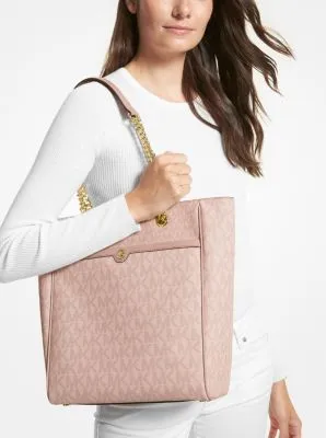 Blaire Large Logo Tote Bag