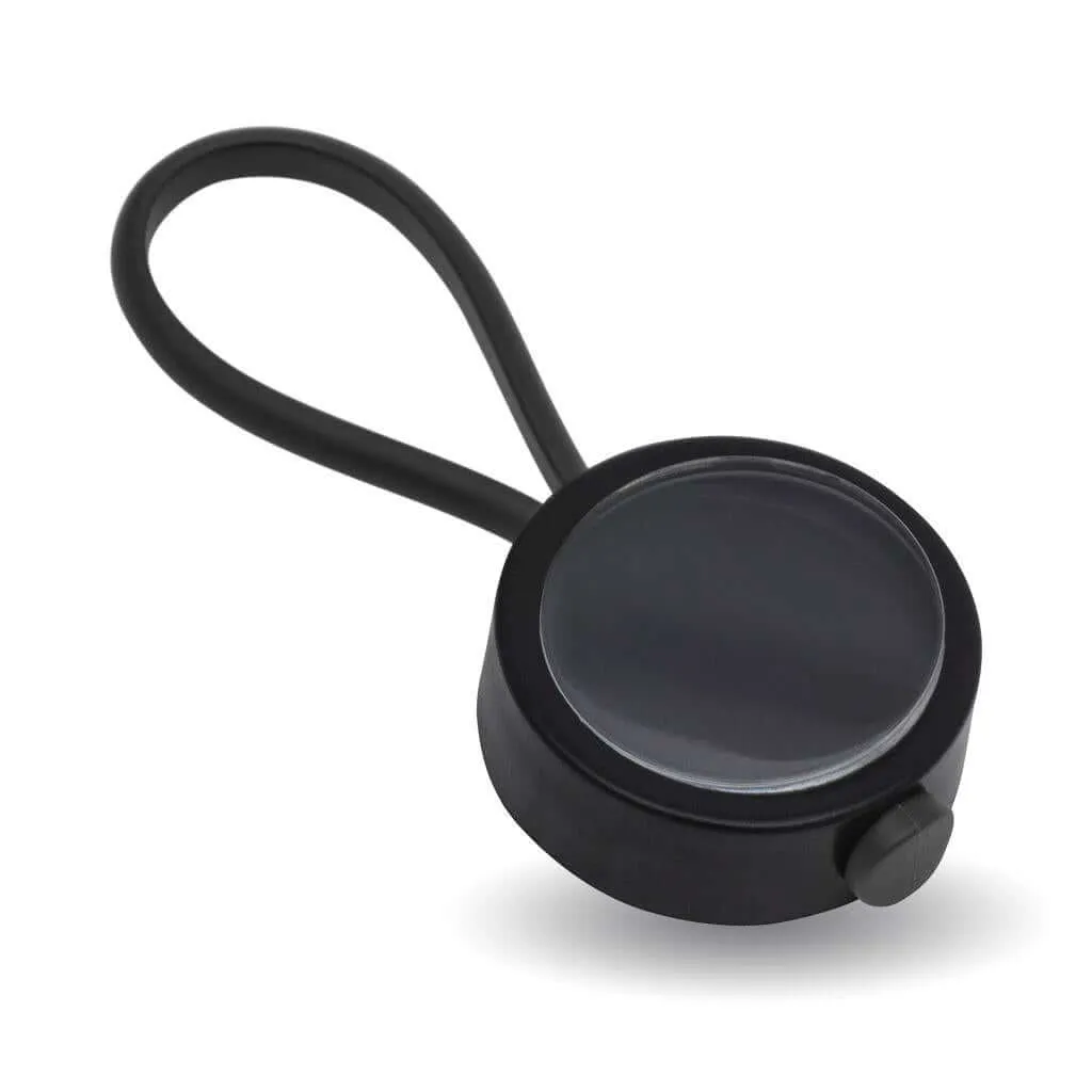 Blank Plastic 25mm Insert Loop Keyring - Pack of 10