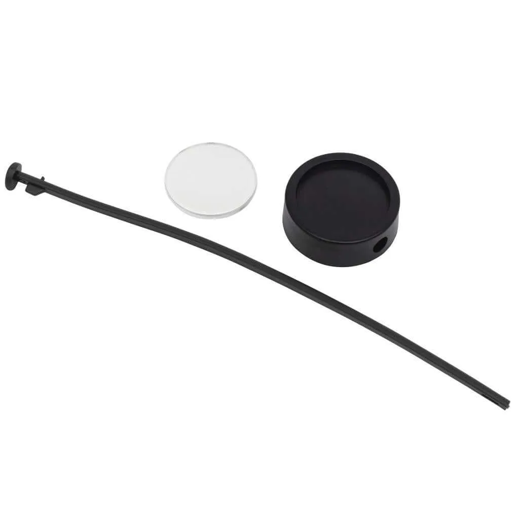 Blank Plastic 25mm Insert Loop Keyring - Pack of 10