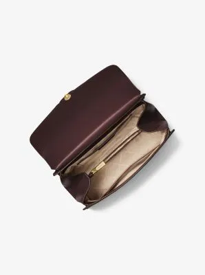 Bleecker Medium Crossgrain Leather Satchel