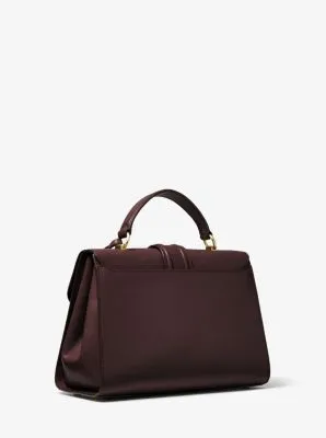 Bleecker Medium Crossgrain Leather Satchel