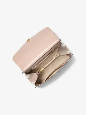 Bleecker Medium Crossgrain Leather Satchel