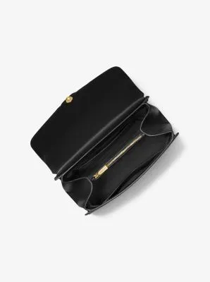 Bleecker Medium Crossgrain Leather Satchel