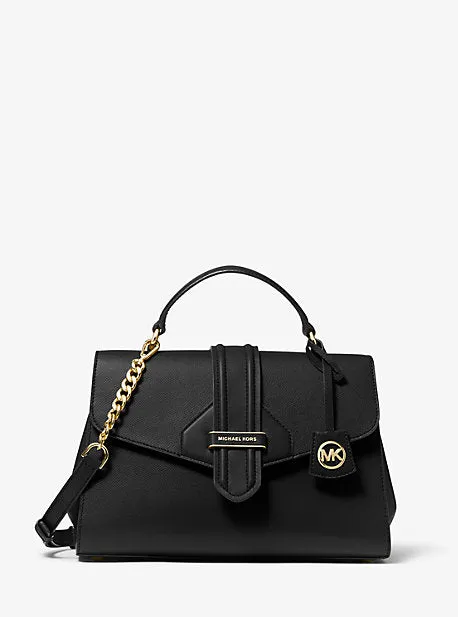 Bleecker Medium Crossgrain Leather Satchel