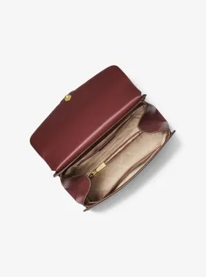 Bleecker Medium Crossgrain Leather Satchel