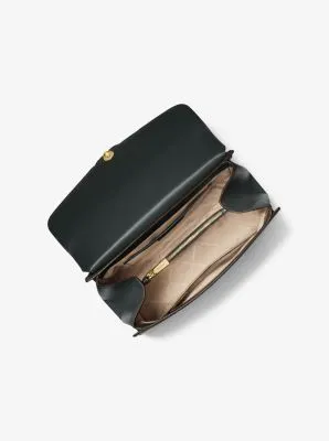 Bleecker Medium Crossgrain Leather Satchel