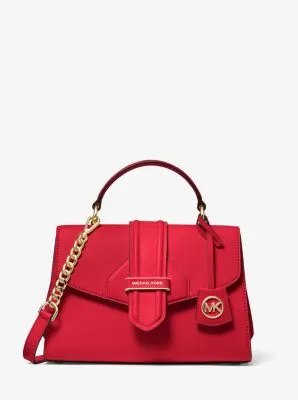 Bleecker Small Crossgrain Leather Satchel