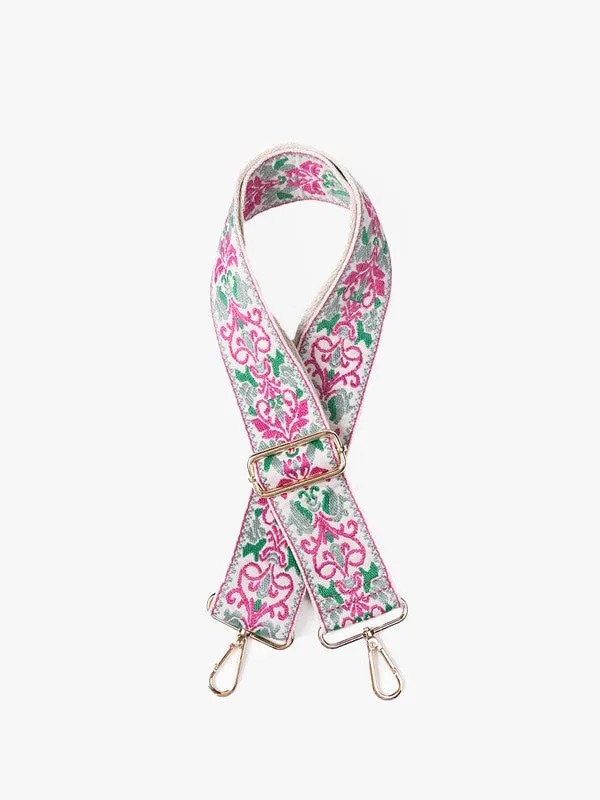 Boho Vine Guitar Strap