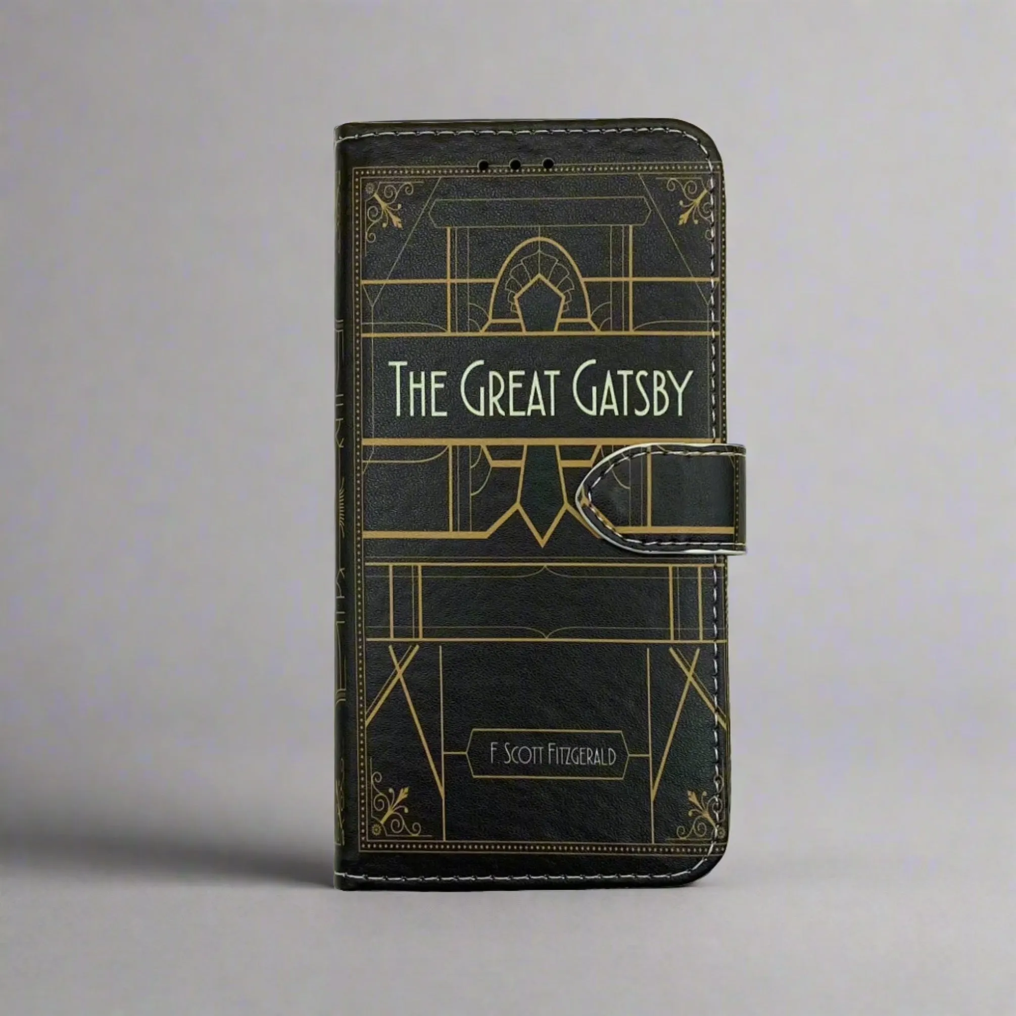 Book Phone Case (The Great Gatsby, black)