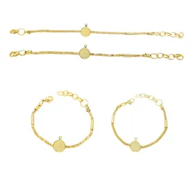 Bracelet Chain | Size : 7.5inch  | 4pc