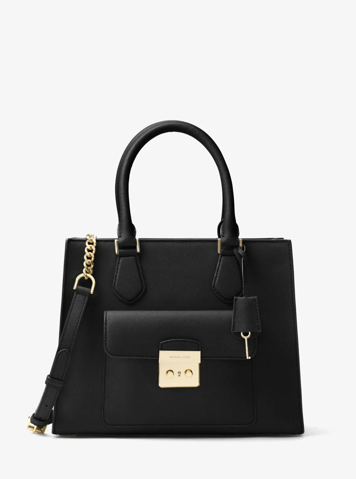 Bridgette Medium Saffiano Leather Tote