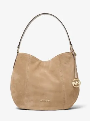 Brooke Large Suede Shoulder Bag