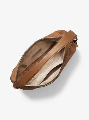 Brooke Large Suede Shoulder Bag