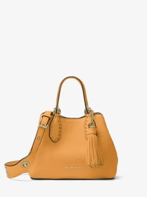 Brooklyn Small Leather Satchel