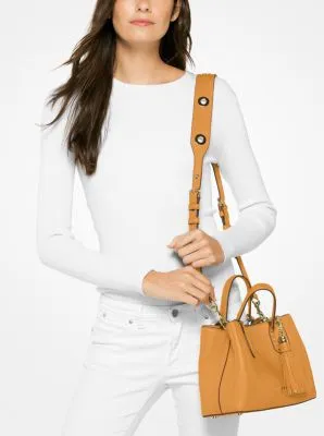 Brooklyn Small Leather Satchel