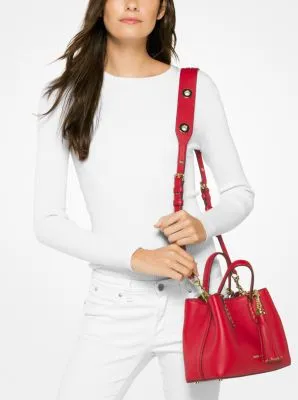 Brooklyn Small Leather Satchel