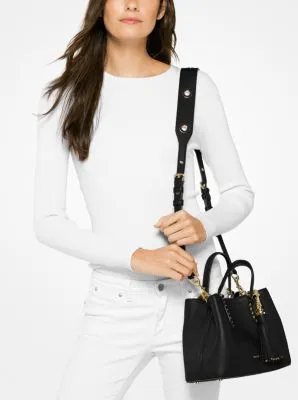 Brooklyn Small Leather Satchel