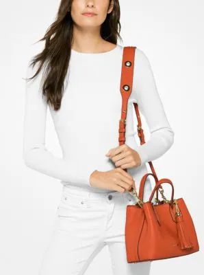Brooklyn Small Leather Satchel