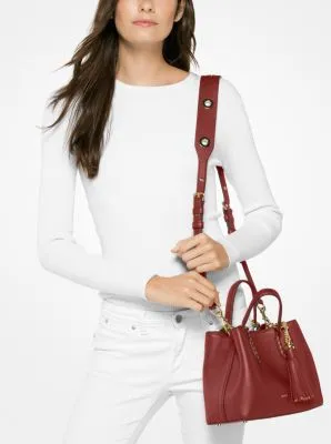 Brooklyn Small Leather Satchel