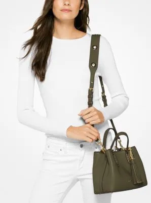 Brooklyn Small Leather Satchel