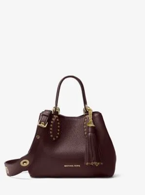 Brooklyn Small Leather Satchel