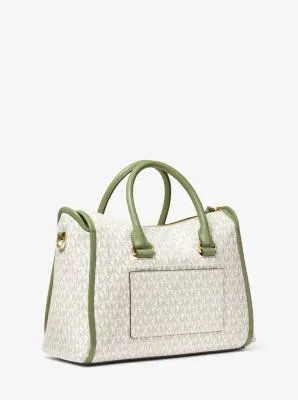 Carine Medium Logo Satchel