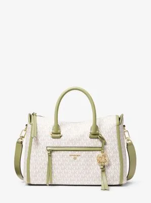 Carine Medium Logo Satchel