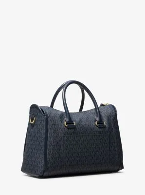 Carine Medium Logo Satchel