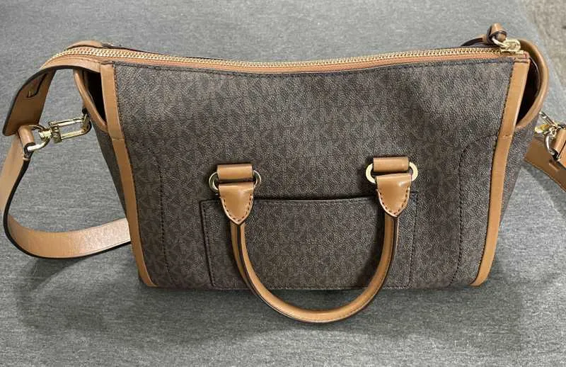 Carine Medium Logo Satchel