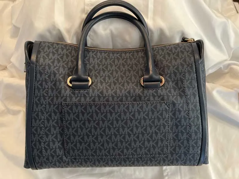 Carine Medium Logo Satchel