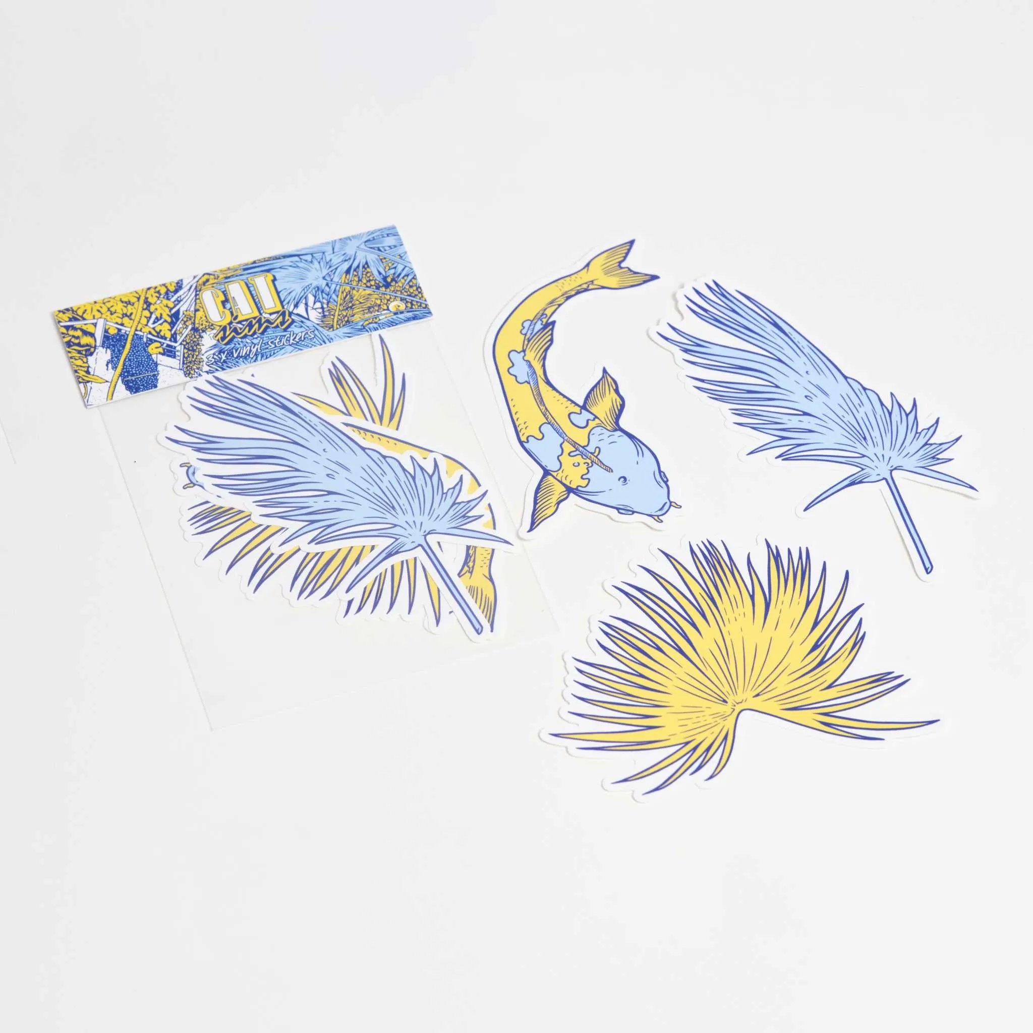 Cat Sims Conservatory Stickers (Pack of 3)