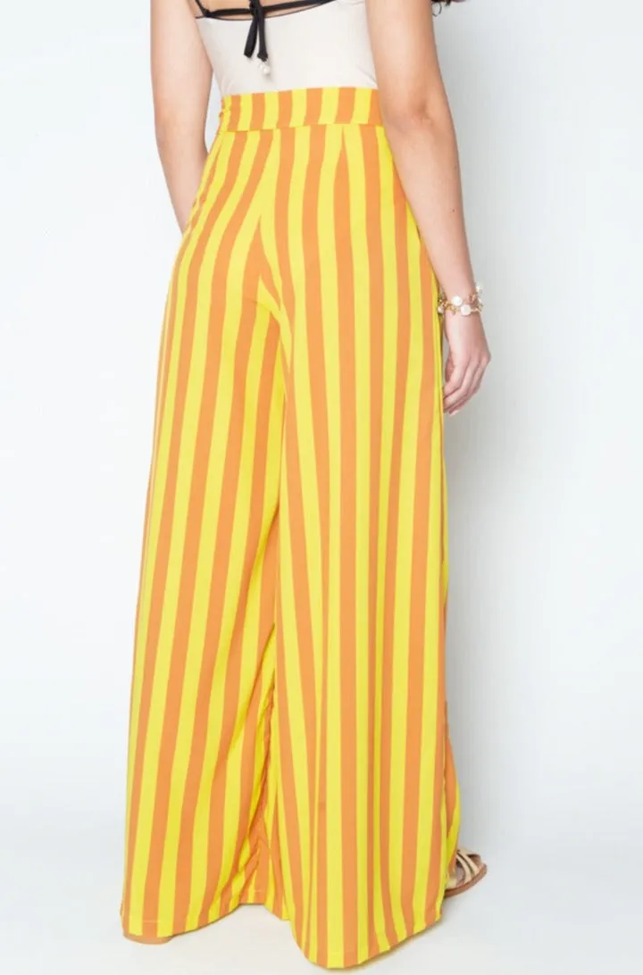 Clio Pants - Yellow & Orange