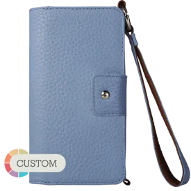 Customizable Lola XO IPhone 7 Plus leather wristlet case