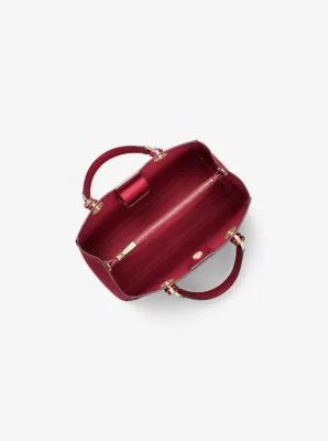 Cynthia Medium Leather Satchel