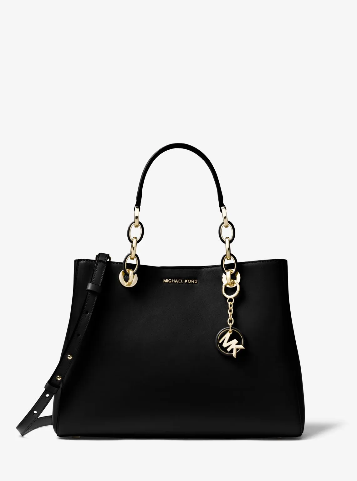 Cynthia Medium Leather Satchel