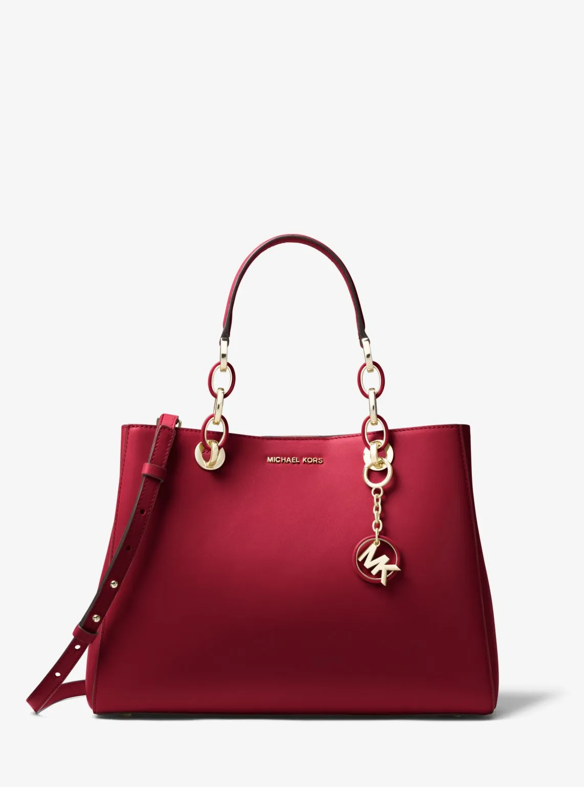 Cynthia Medium Leather Satchel