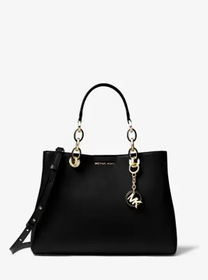 Cynthia Medium Leather Satchel